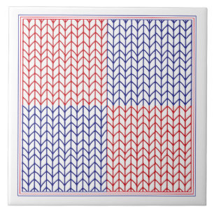 De Cerâmica AZULEJO CERÂMICO AMERICAN KNIT 6x6 II