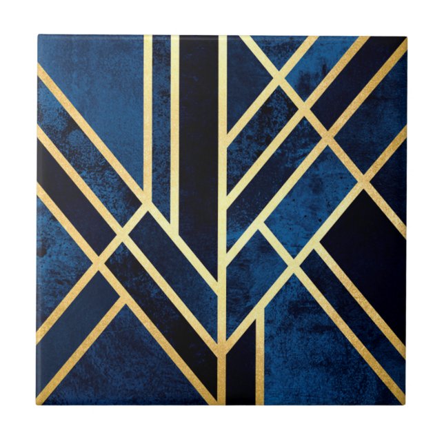 De Cerâmica Azulejo Cerâmico Art Deco (Frente)