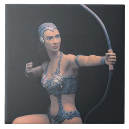 De Cerâmica Azulejo cerâmico Artemis Escultura