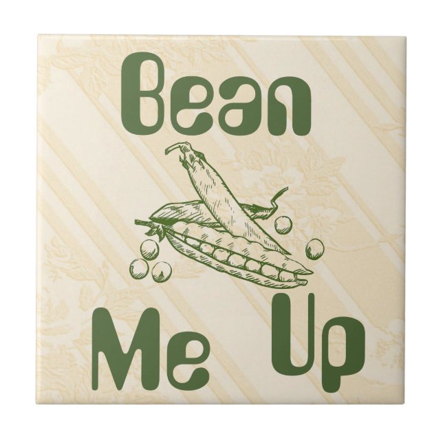 De Cerâmica Azulejo Cerâmico Bean Me Up (Frente)