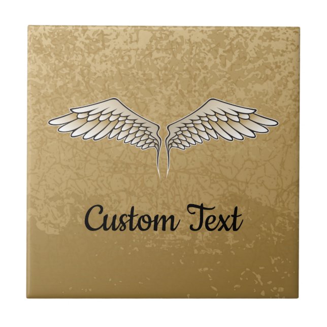 De Cerâmica Azulejo cerâmico Beige Wings (Frente)