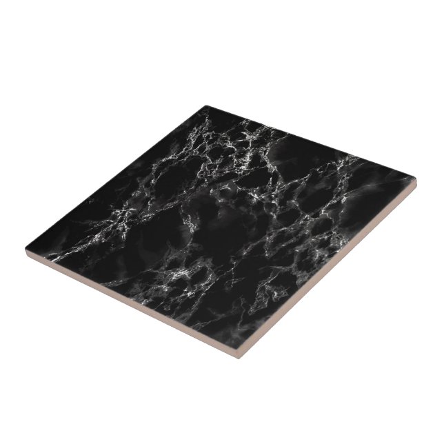 De Cerâmica Azulejo cerâmico Black Marble Stone (Lateral)
