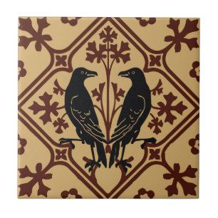 De Cerâmica Azulejo cerâmico Black Raven