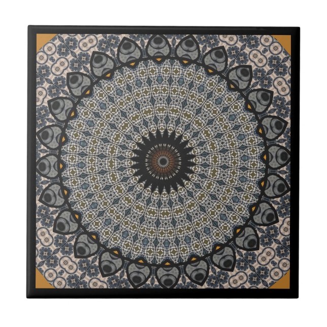 De Cerâmica Azulejo cerâmico caleidoscópio moderno (Frente)