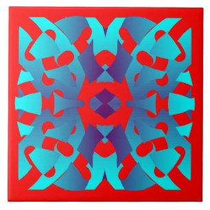 De Cerâmica Azulejo cerâmico clássico multicolorido vibrante