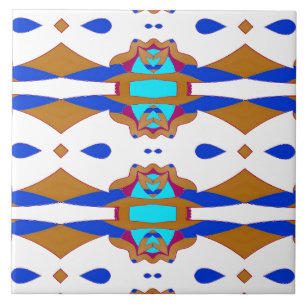 De Cerâmica Azulejo cerâmico clássico multicolorido vibrante