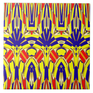 De Cerâmica Azulejo cerâmico clássico multicolorido vibrante