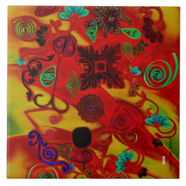 De Cerâmica Azulejo cerâmico colorido