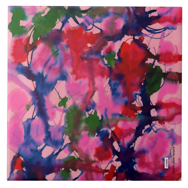 De Cerâmica Azulejo cerâmico colorido (Frente)