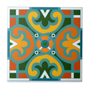De Cerâmica Azulejo cerâmico colorido e vibrante