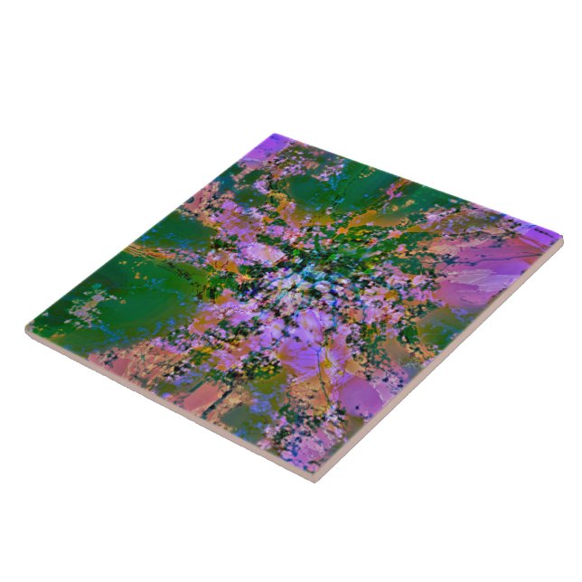 De Cerâmica Azulejo cerâmico com cores líquidas (Lateral)