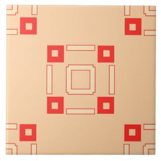De Cerâmica Azulejo cerâmico - Coral e Pêssego