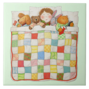 De Cerâmica AZULEJO cerâmico COZY QUILT 6x6 - Verde