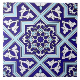 De Cerâmica Azulejo cerâmico da foto do design azul turco