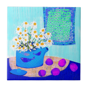 De Cerâmica Azulejo cerâmico Daisy Delight