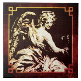 De Cerâmica Azulejo cerâmico Décor - Os anjos ainda estão bril