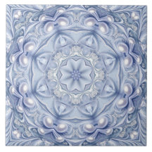 Azulejo Cerâmico Decorativo Azul
