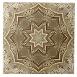 De Cerâmica Azulejo Cerâmico Decorativo Dourado