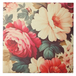 De Cerâmica Azulejo Cerâmico Decorativo Grandeur Garden Bloom
