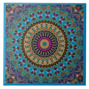 De Cerâmica Azulejo Cerâmico Decorativo Mandala