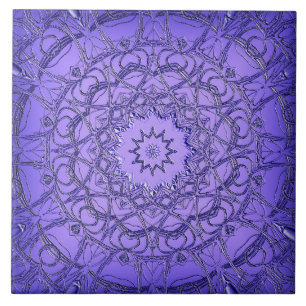 De Cerâmica Azulejo cerâmico decorativo roxo