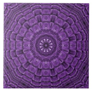 De Cerâmica Azulejo cerâmico decorativo roxo
