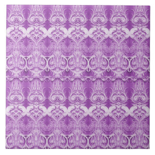 De Cerâmica Azulejo cerâmico decorativo roxo