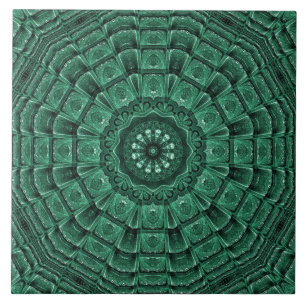 De Cerâmica Azulejo Cerâmico Decorativo Verde Escuro