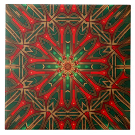 De Cerâmica Azulejo Cerâmico Decorativo Verde Vermelho