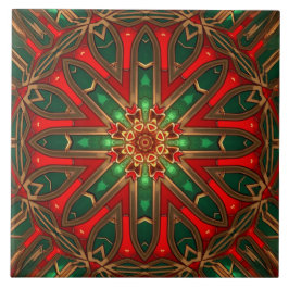 De Cerâmica Azulejo Cerâmico Decorativo Verde Vermelho
