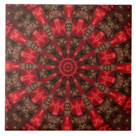 De Cerâmica Azulejo Cerâmico Decorativo Vermelho