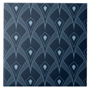 De Cerâmica Azulejo cerâmico - Design do ventilador Art Deco