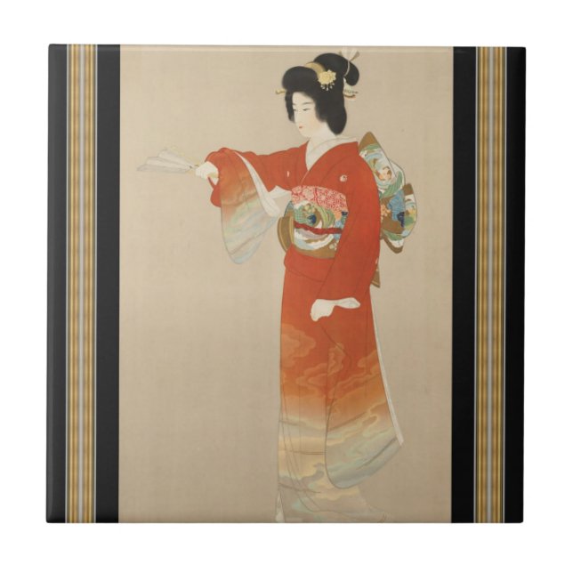 De Cerâmica Azulejo cerâmico do Japão (Frente)