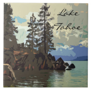 De Cerâmica Azulejo Cerâmico do Lago Tahoe