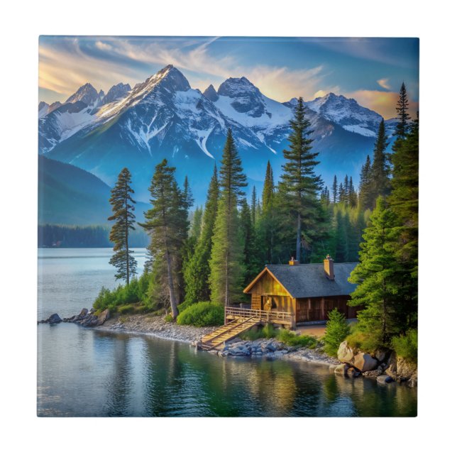 De Cerâmica Azulejo Cerâmico do Mountain View (Frente)