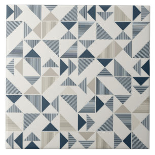 De Cerâmica Azulejo cerâmico do triângulo geométrico modern