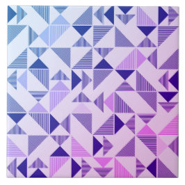 De Cerâmica Azulejo cerâmico do triângulo geométrico moderno