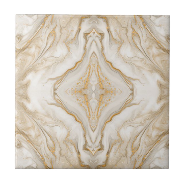 De Cerâmica Azulejo cerâmico Dourado Marble 2 pedras (Frente)