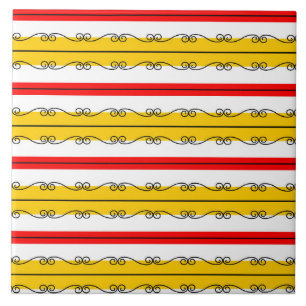 De Cerâmica Azulejo cerâmico em Stripe espanhol