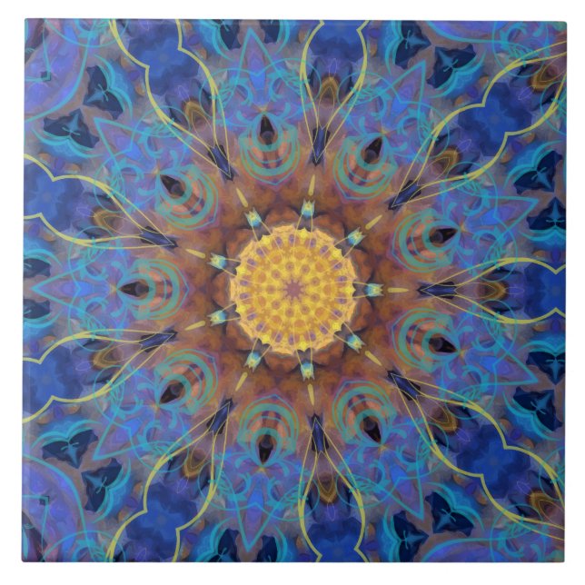 De Cerâmica Azulejo cerâmico Energy mandala (Frente)