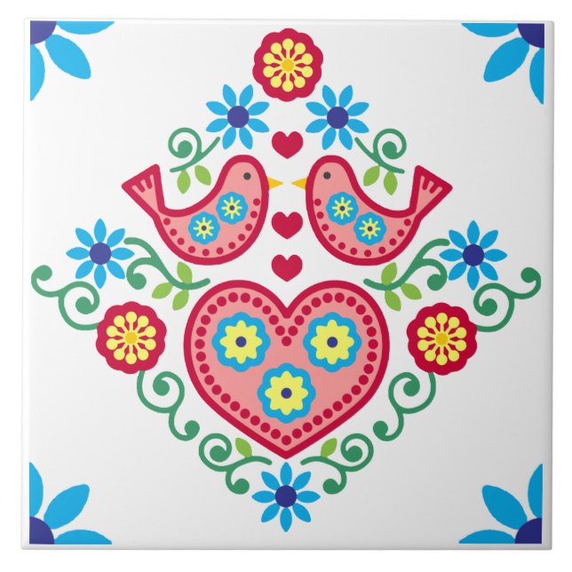 De Cerâmica Azulejo cerâmico europeu (Frente)