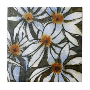 De Cerâmica azulejo cerâmico "Fiesty Floral nº 2"