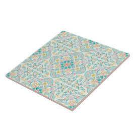 De Cerâmica Azulejo Cerâmico Floral Boho