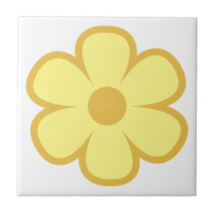 De Cerâmica Azulejo Cerâmico Floral Retro Divertido e Extravag