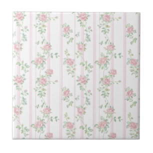 De Cerâmica Azulejo Cerâmico Floral Rosa Rosa