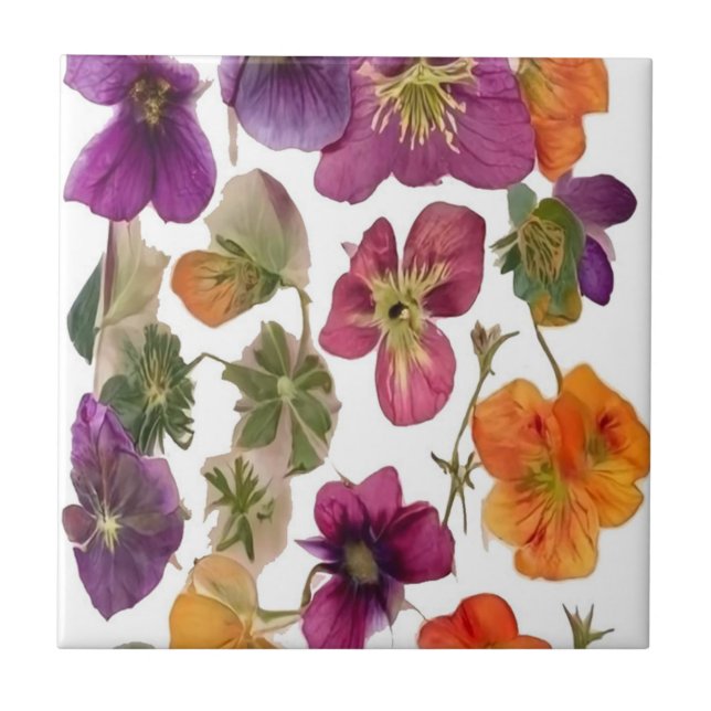 De Cerâmica Azulejo cerâmico - Flores Bonito (Frente)