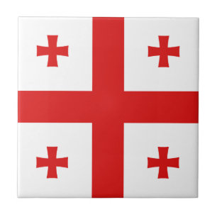 De Cerâmica Azulejo Cerâmico Georgia Flag
