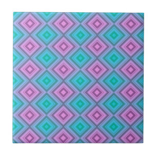 De Cerâmica Azulejo cerâmico - greve verde rosa