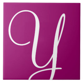 De Cerâmica Azulejo cerâmico Hex 990066 Color Number Monograma