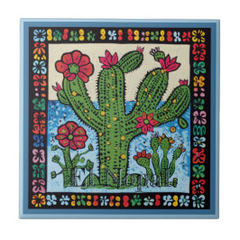 De Cerâmica Azulejo Cerâmico Huichol Loteria: Azulejo Cerâmico